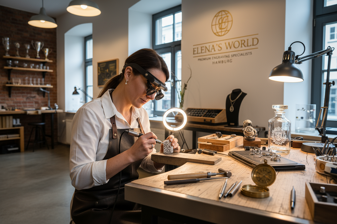 Wer macht Gravuren in Hamburg? - 110% vom Fachbetrieb - Elena´s World die erste Wahl