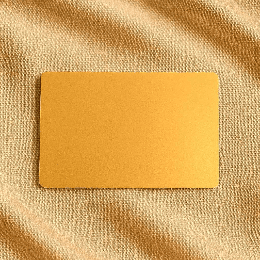 Metall Visitenkarten mit Gravur – Stilvoll, präzise & unvergesslich in rot gold schwarz pink rosa grün blau