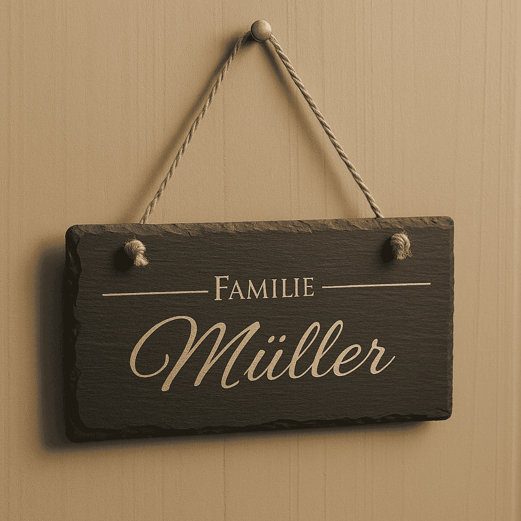 Personalisierte Hausdeko